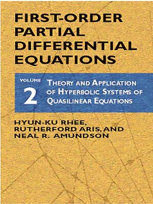 cover image of First-Order Partial Differential Equations, Volume 2